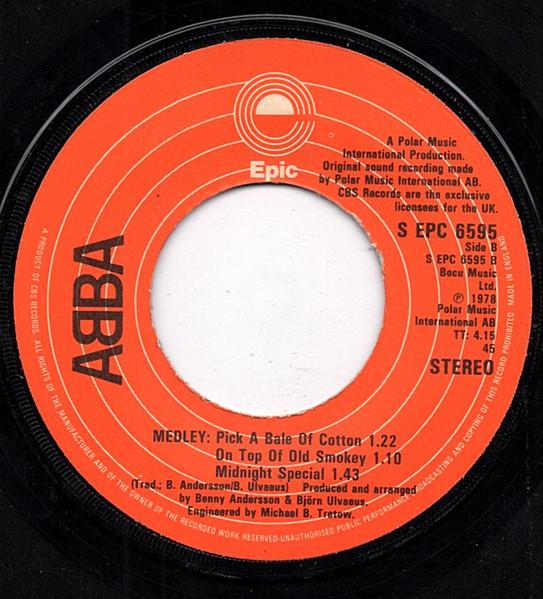 ABBA - Summer Night City - 7 Inch