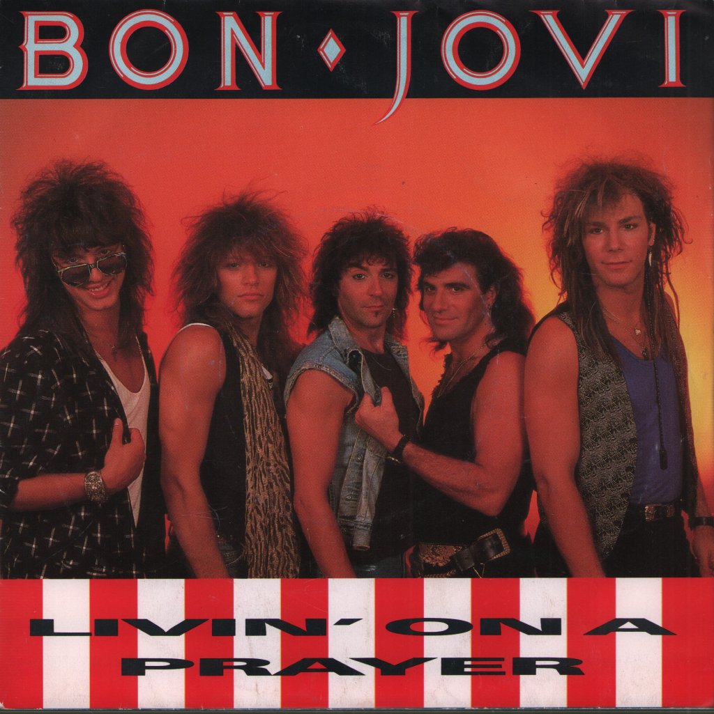 Bon Jovi - Livin' On A Prayer - 7 Inch