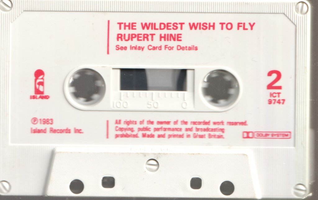 Rupert Hine - Wildest Wish To Fly - Cassette