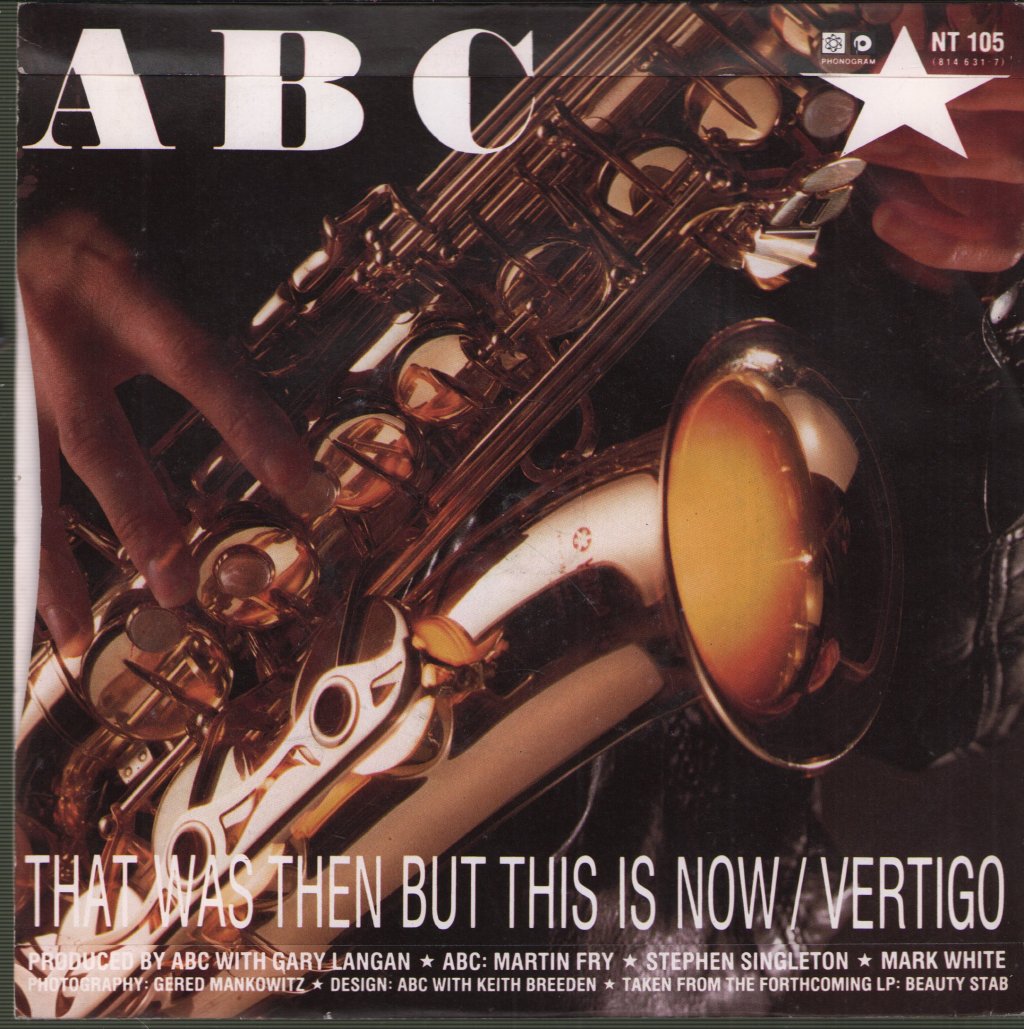 ABC - That Was Then But This Is Now - 7 Inch