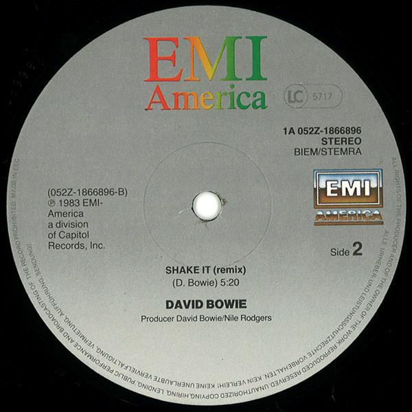 David Bowie - China Girl (Long Version) - 12 Inch