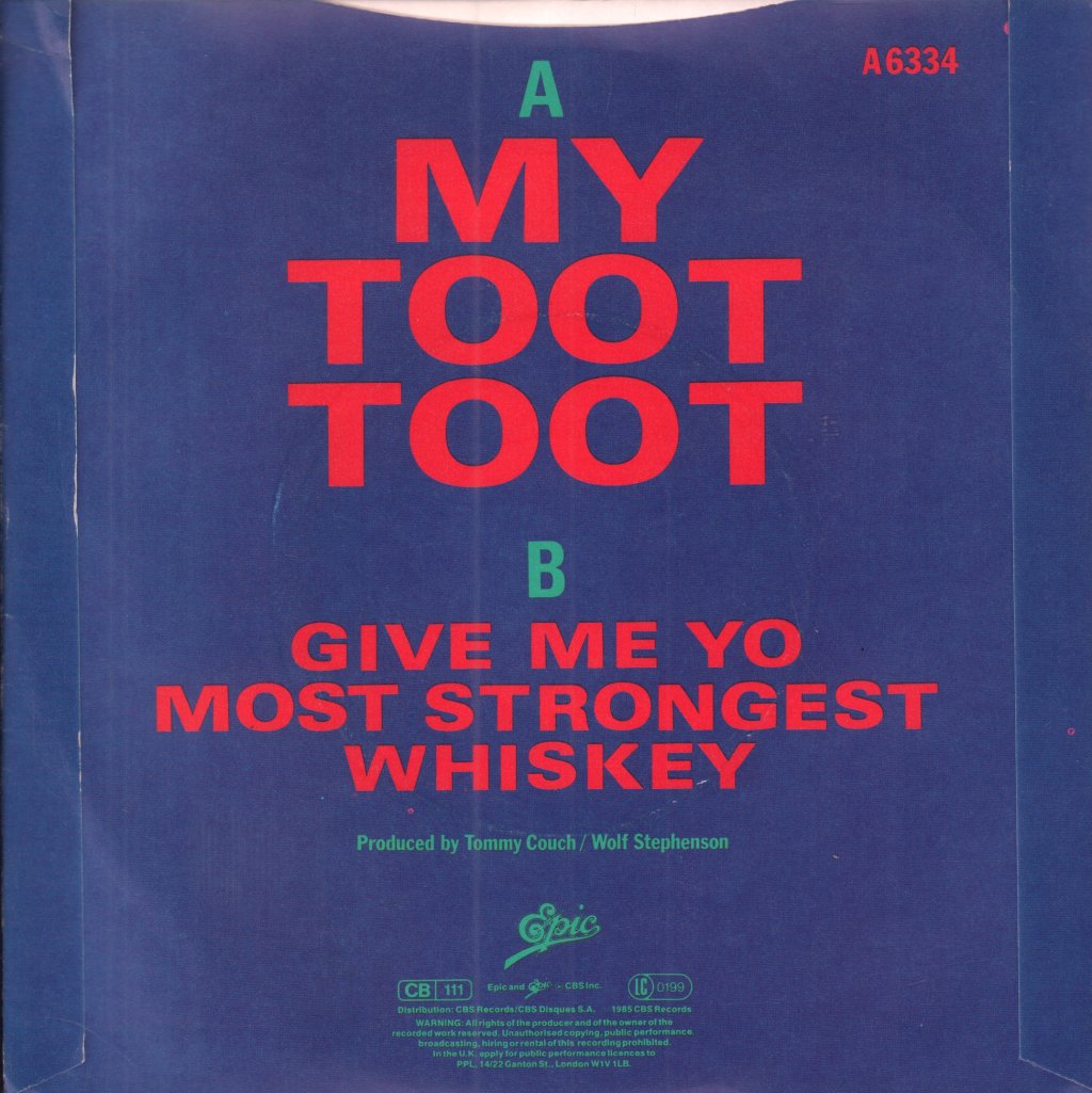 Denise Lasalle - My Toot Toot - 7 Inch