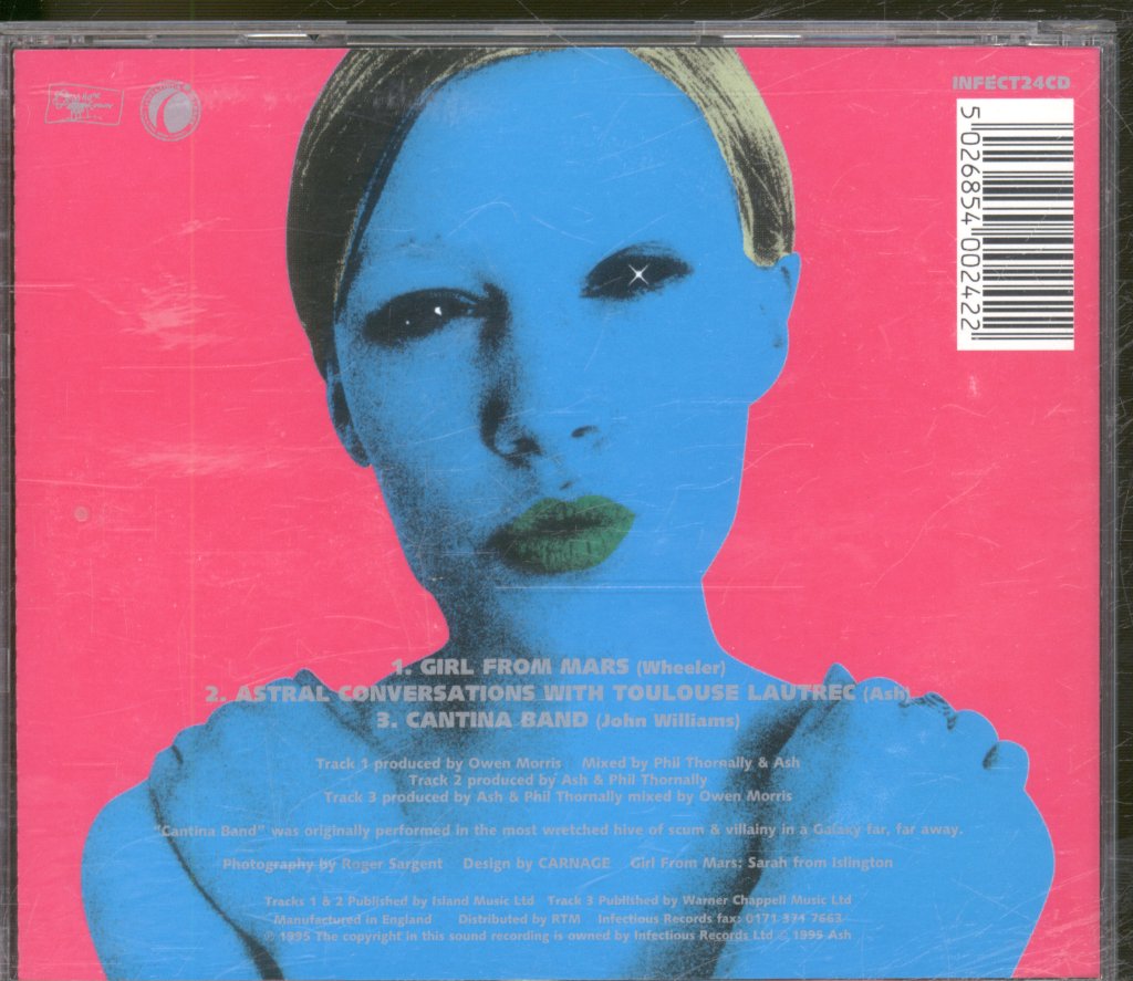 Ash - Girl From Mars - Cd