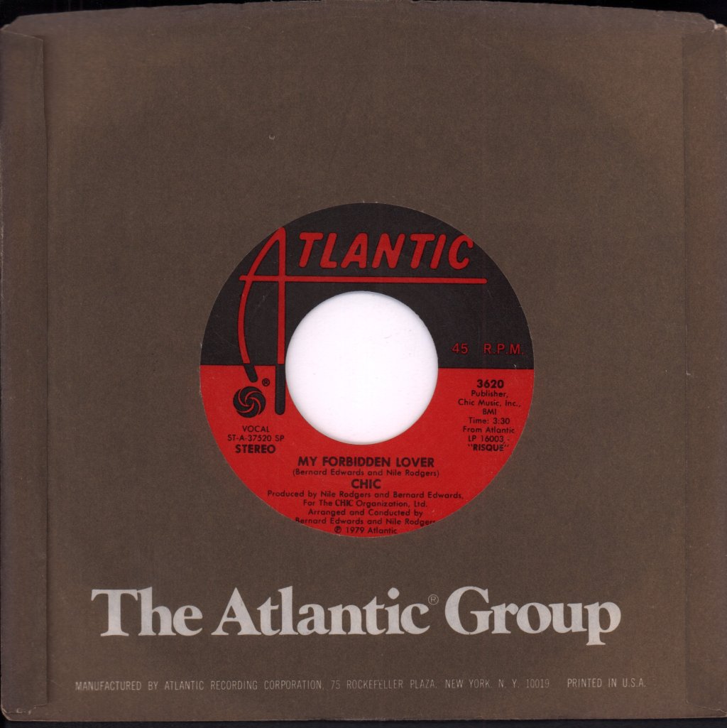 Chic - My Forbidden Lover - 7 Inch