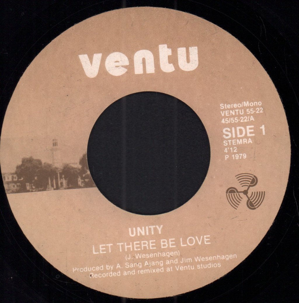Unity - Let There Be Love - 7 Inch