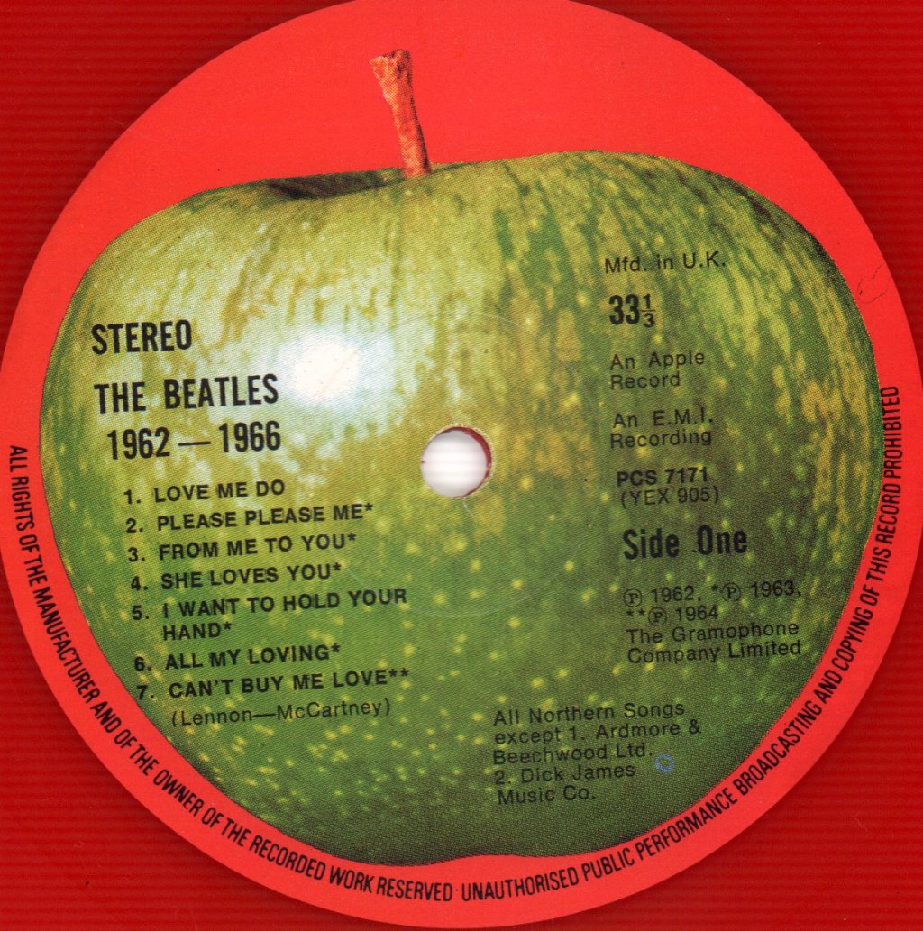 Beatles - 1962-1966 - Double Lp