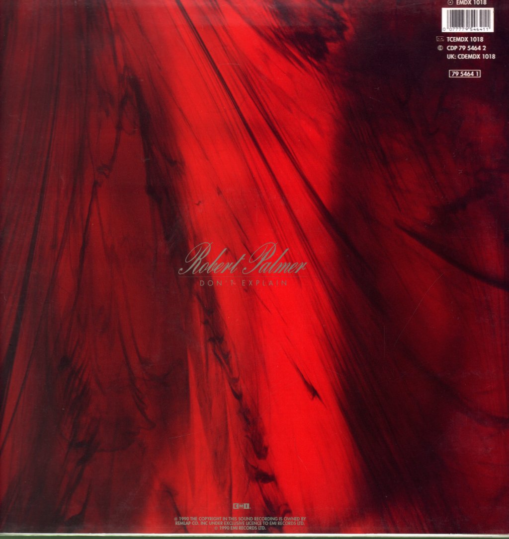 Robert Palmer - Don't Explain - Double Lp