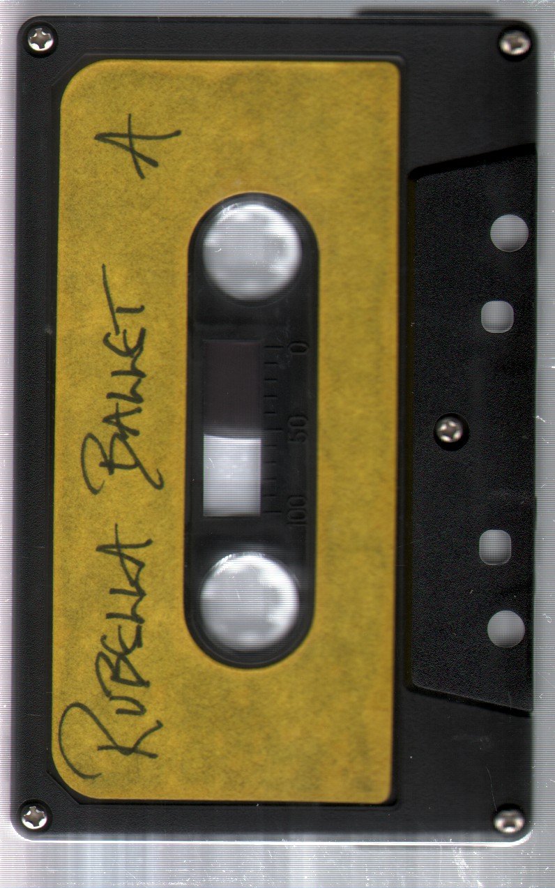 Rubella Ballet - Rubella Ballet "Live" - Cassette