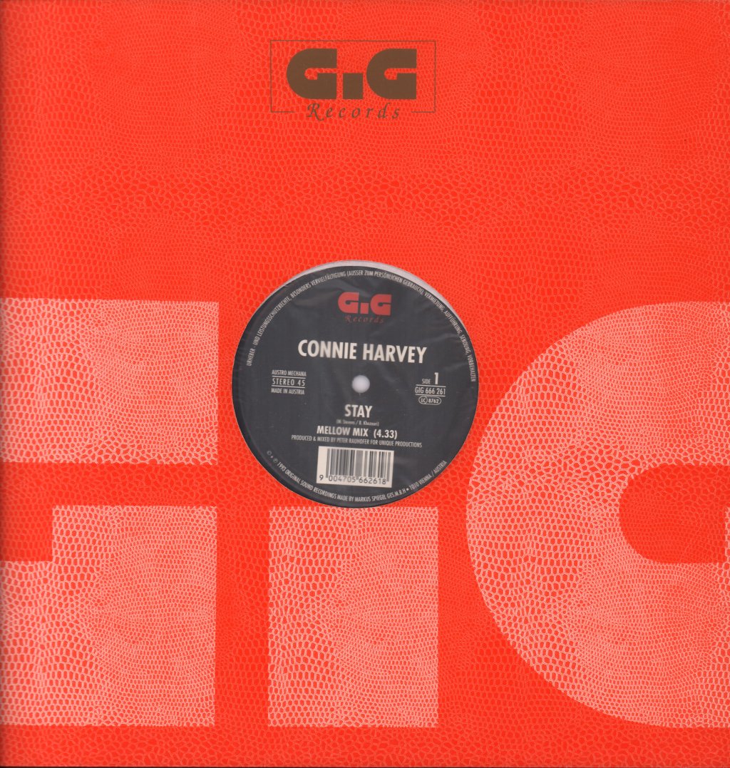 Connie Harvey - Stay - 12 Inch