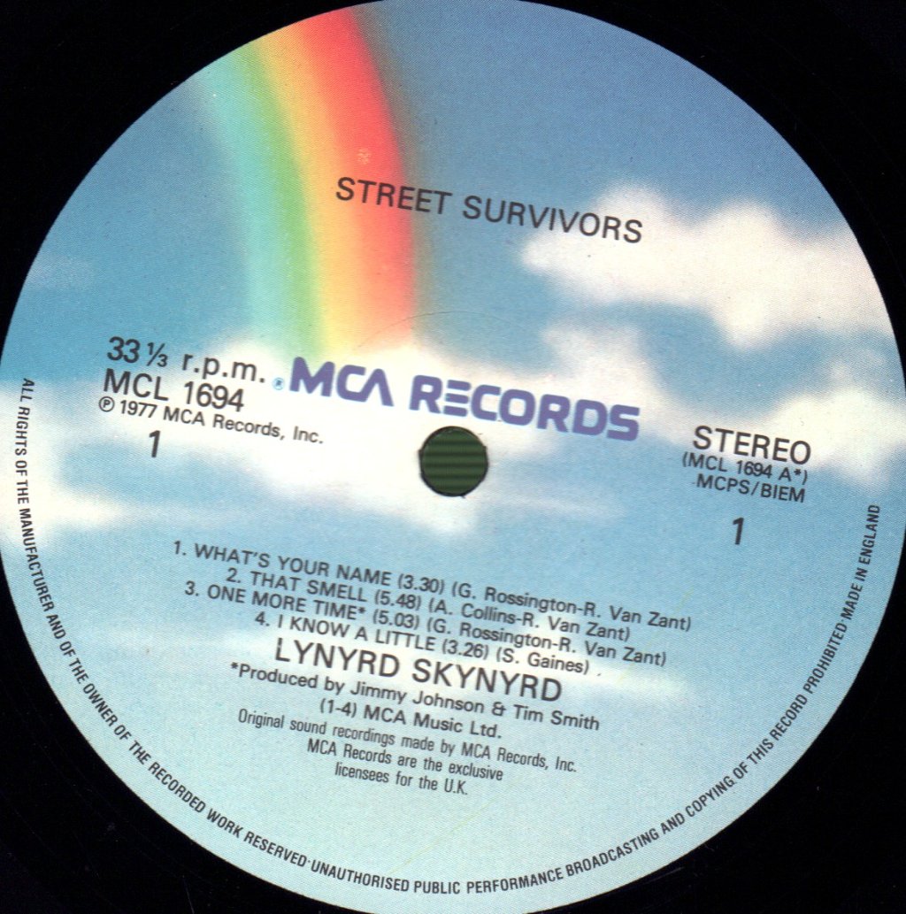 Lynyrd Skynyrd - Street Survivors - Lp