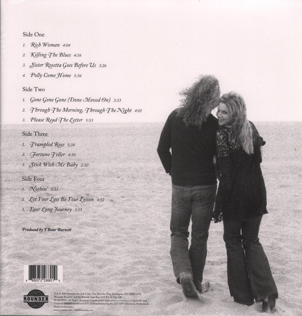 Robert Plant And Alison Krauss - Raising Sand - Double Lp