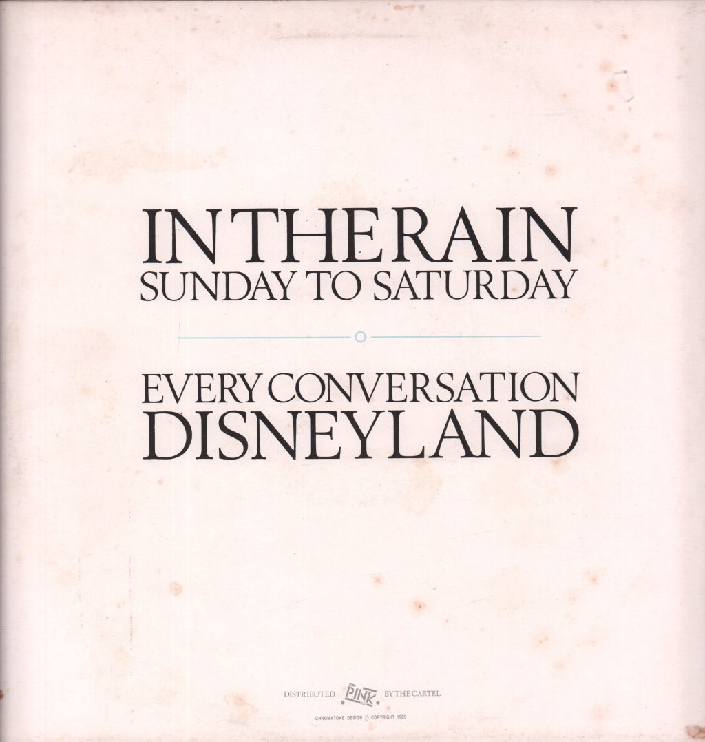 June Brides - In The Rain - 12 Inch