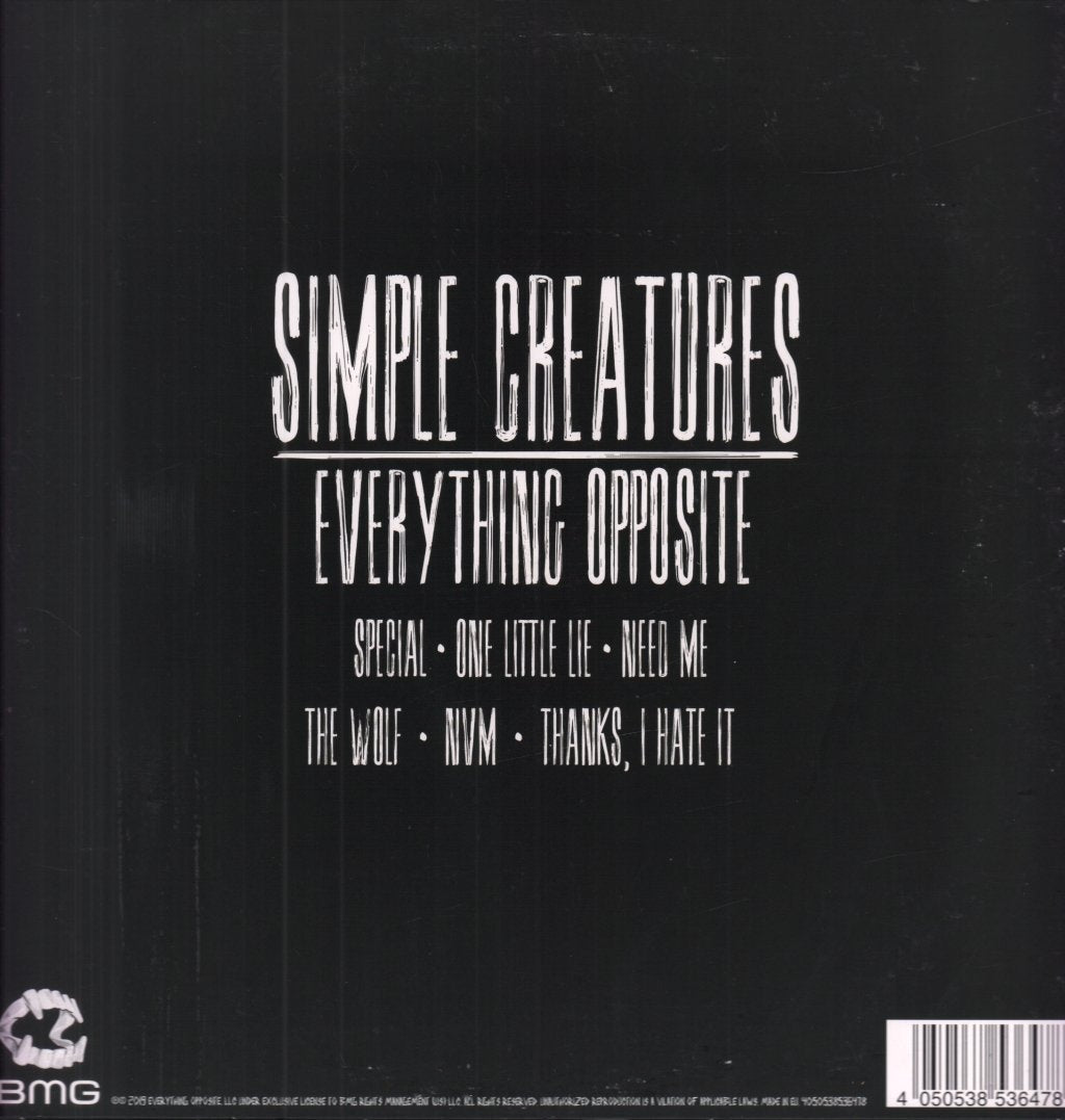 Simple Creatures - Everything Opposite - 12 Inch