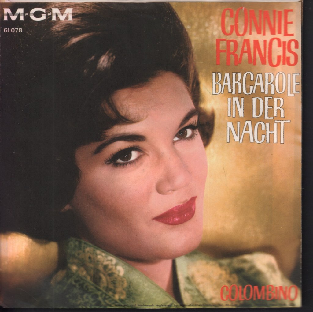 Connie Francis - Barcarole In Der Nacht - 7 Inch