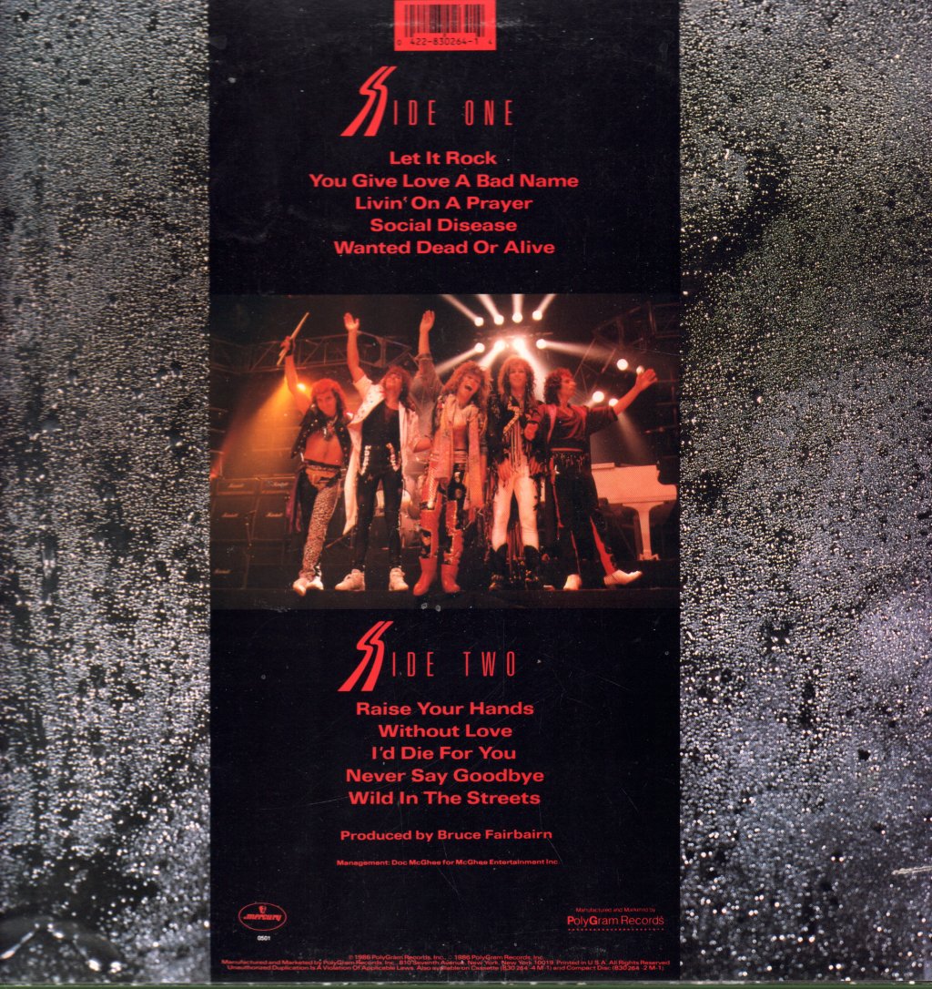 Bon Jovi - Slippery When Wet - Lp