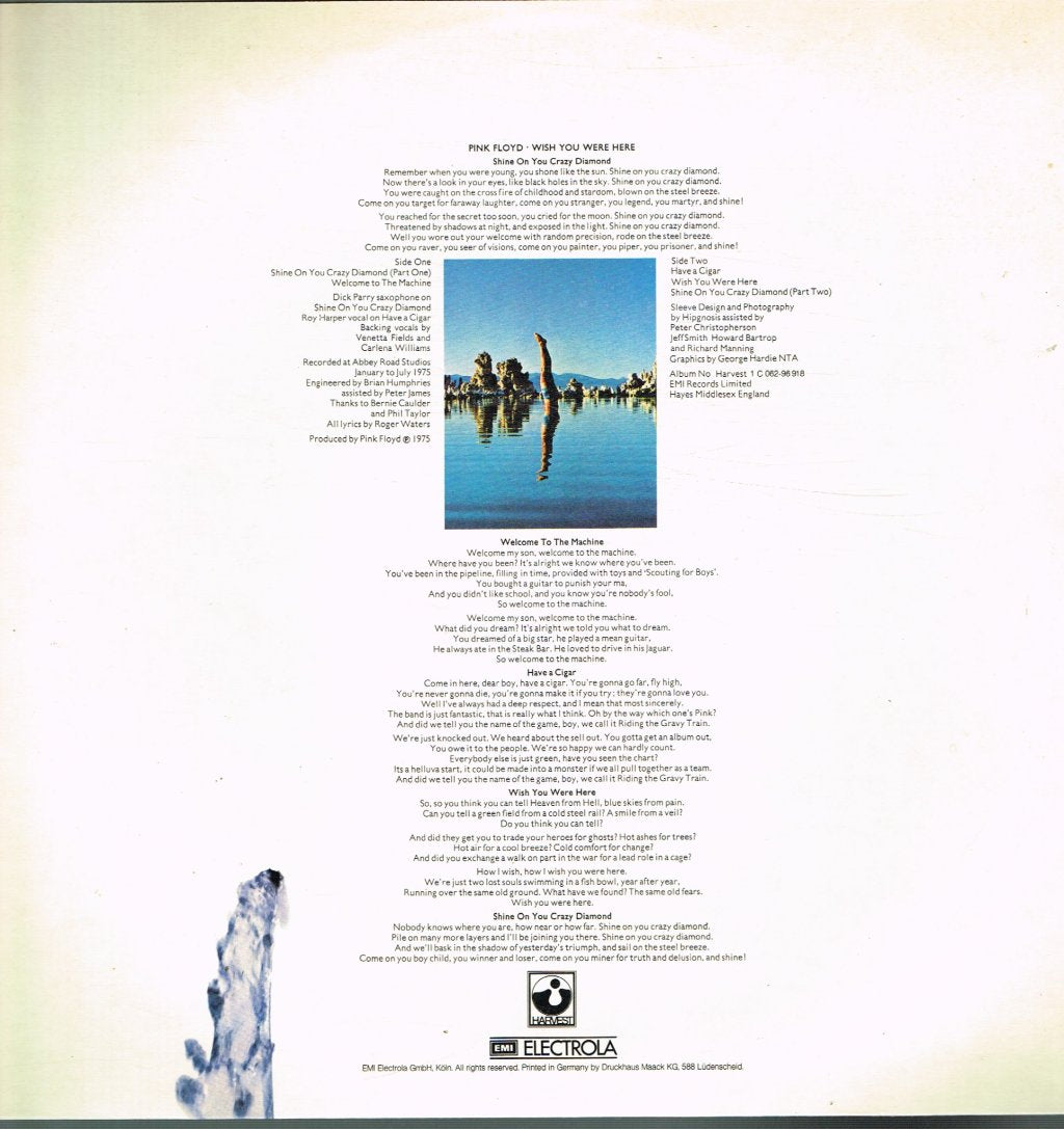 Pink Floyd - Wish You Were Here - Lp