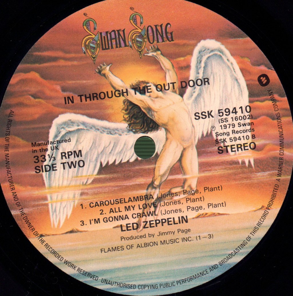 Led Zeppelin - In Through The Out Door - Lp