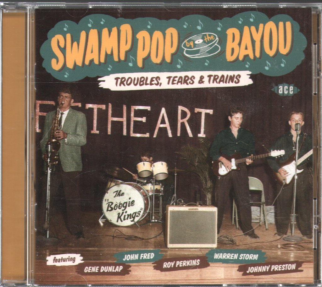 Various Artists - Swamp Pop By The Bayou: Troubles, Tears & Trains - Cd