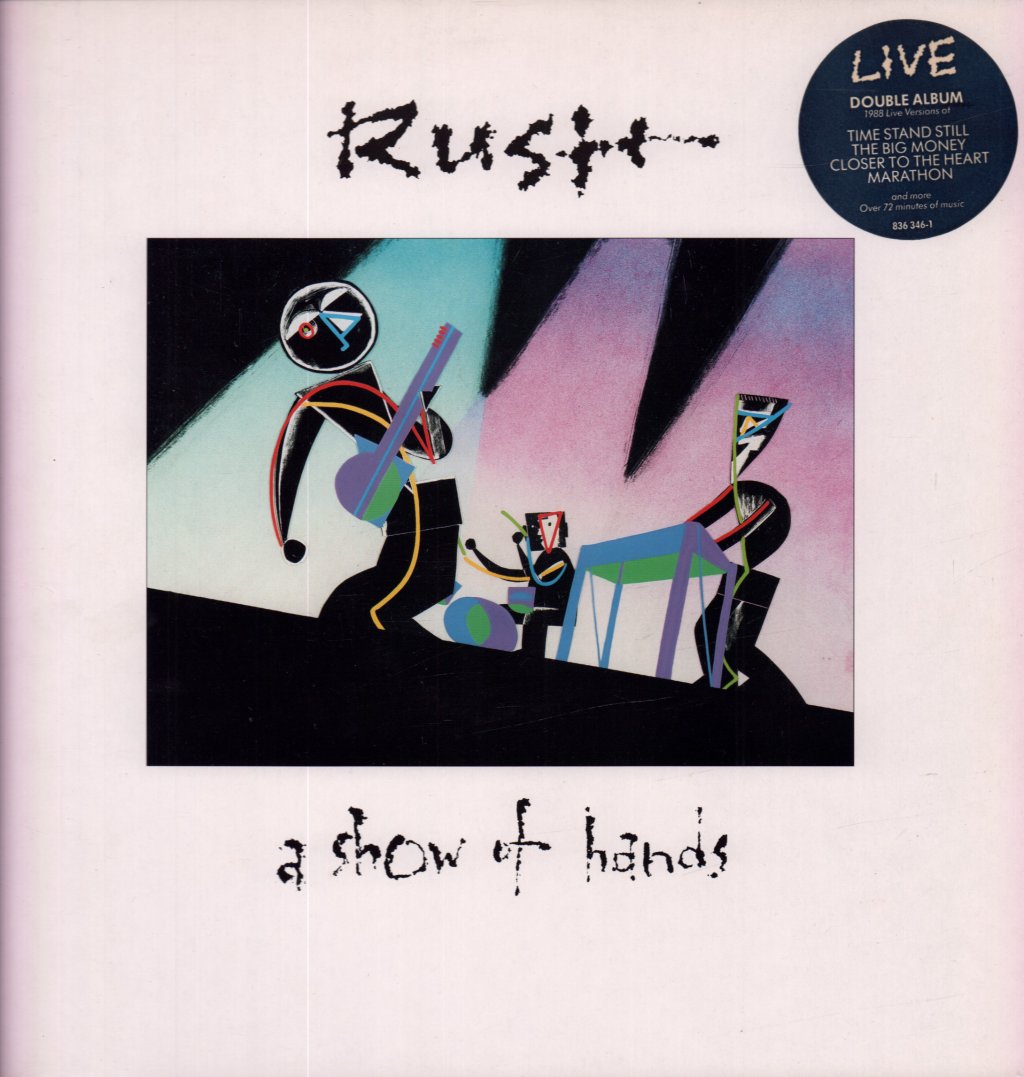 Rush - A Show Of Hands - Double Lp