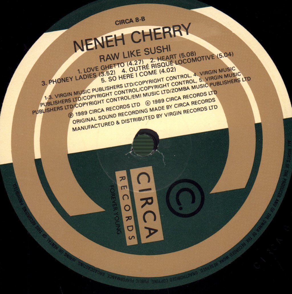 Neneh Cherry - Raw Like Sushi - Lp