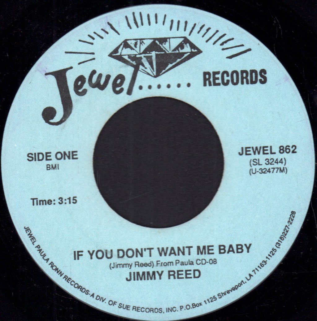 Jimmy Reed - If You Don't Want Me Baby - 7 Inch