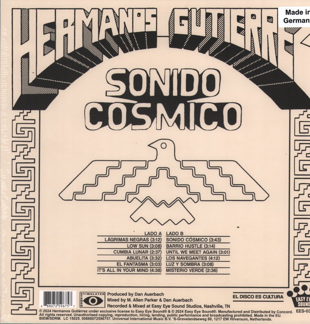 Hermanos Gutiérrez - Sonido Cósmico - Lp