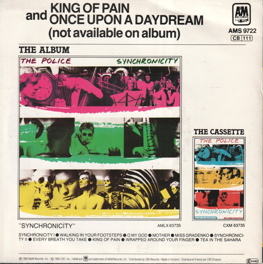 Police - King Of Pain - 7 Inch