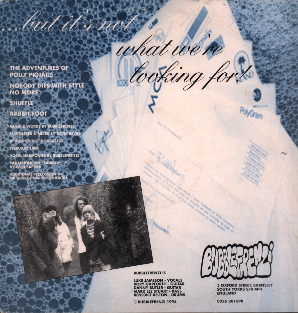 Bubblefrenzi - It's Good - 12 Inch