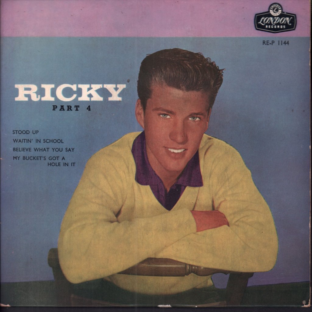 Ricky Nelson - Ricky Part 4 - 7 Inch