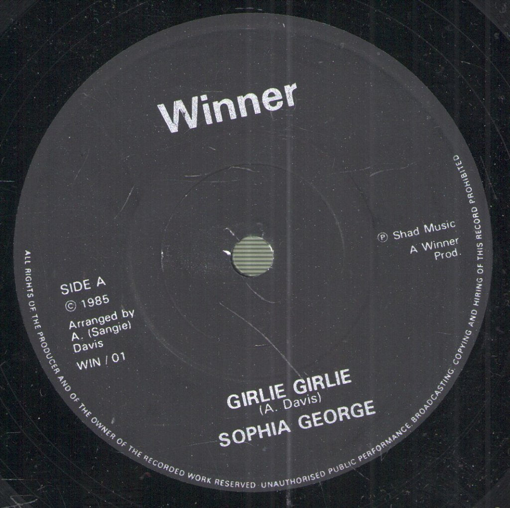 Sophia George - Girlie Girlie - 7 Inch