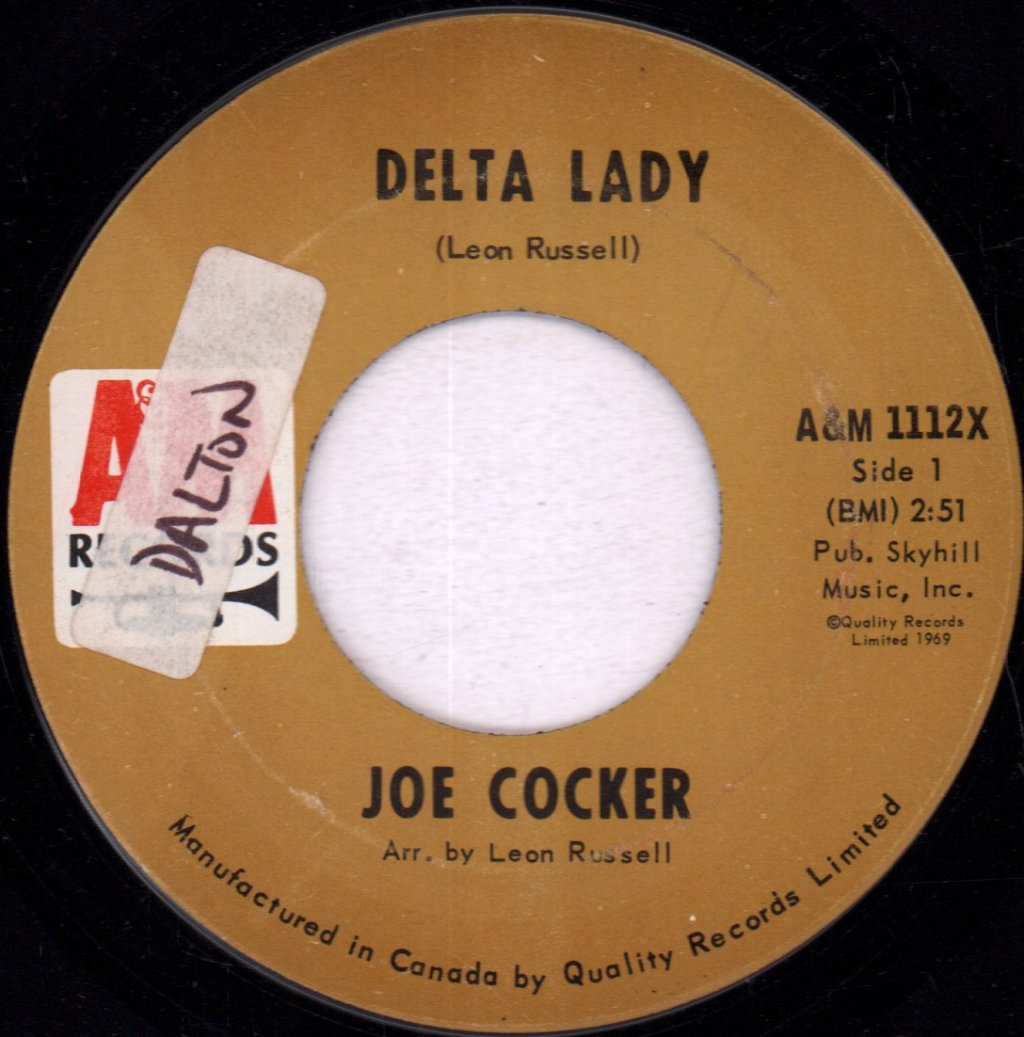 Joe Cocker - Delta Lady - 7 Inch
