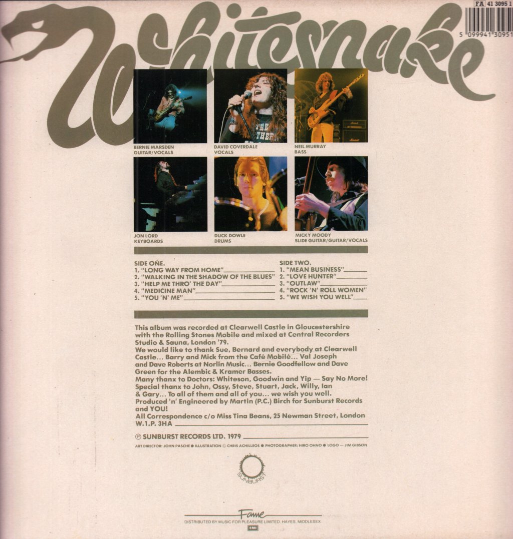 Whitesnake - Lovehunter - Lp