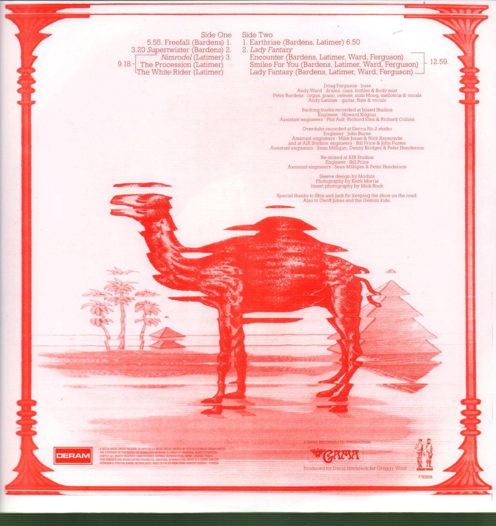Camel - Mirage - Lp