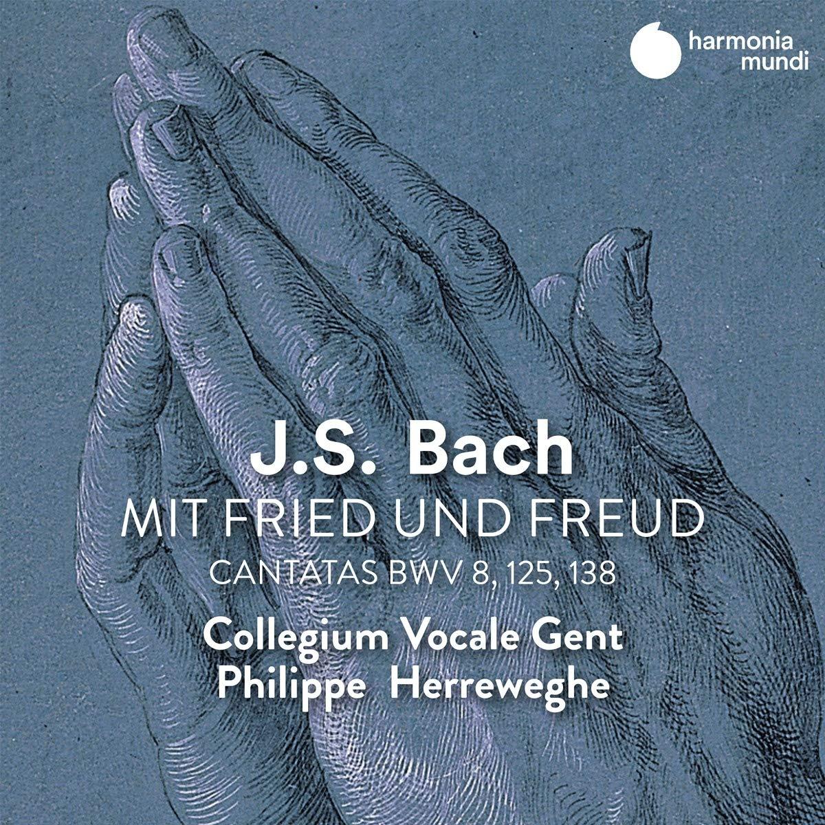 J.s.bach - J.s. Bach: Mit Fried und Freud: Cantatas, Bwv8, 125, 138 - Cd