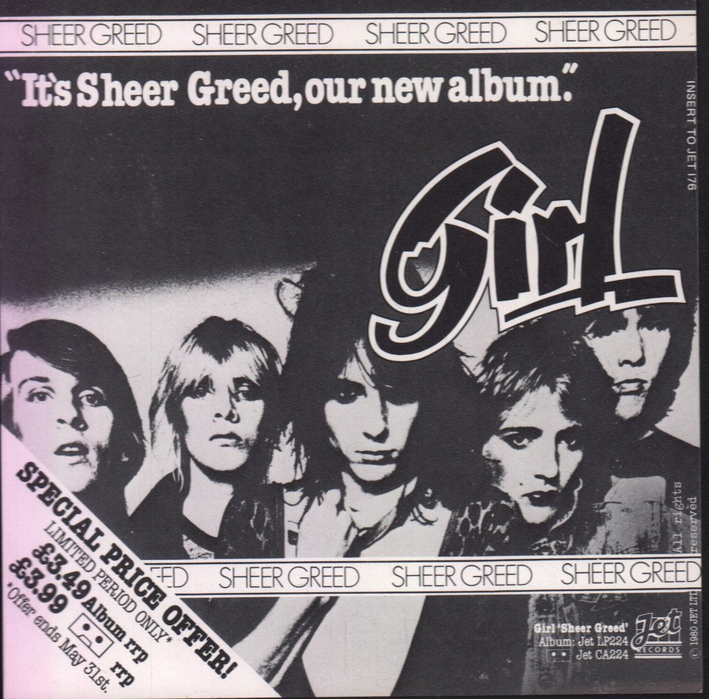 Girl - Hollywood Tease - 7 Inch