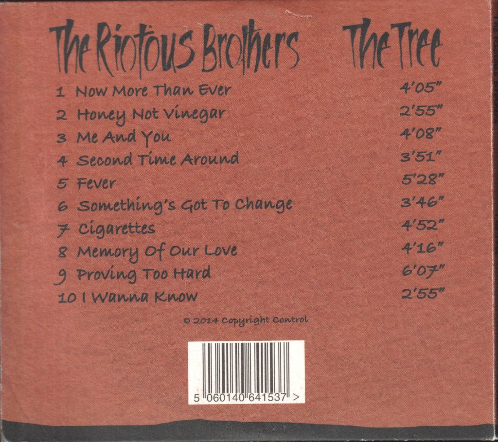 Riotous Brothers - Tree - Cd