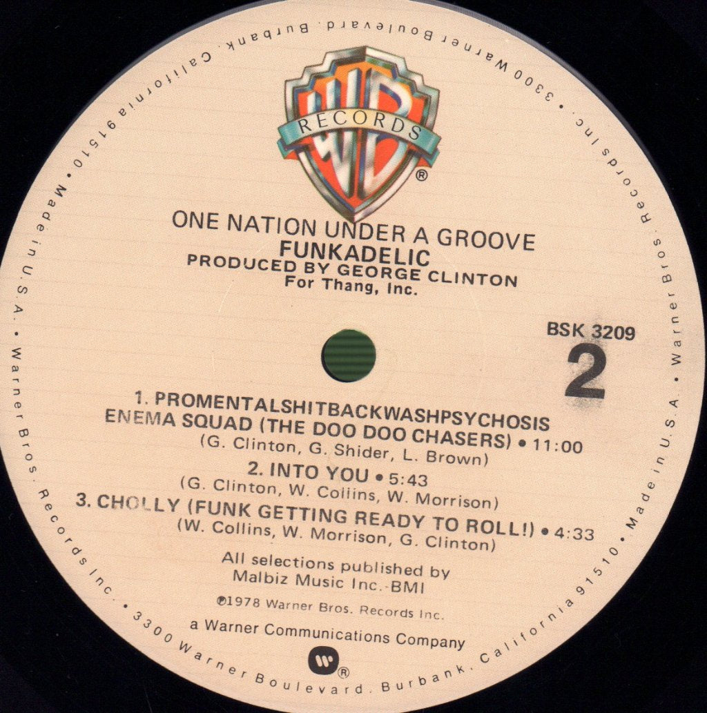 Funkadelic - One Nation Under A Groove - Lp