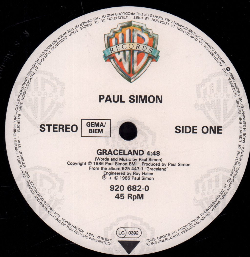 Paul Simon - Graceland - 12 Inch