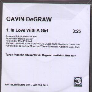 Gavin De Graw - In Love With A Girl - Cdr