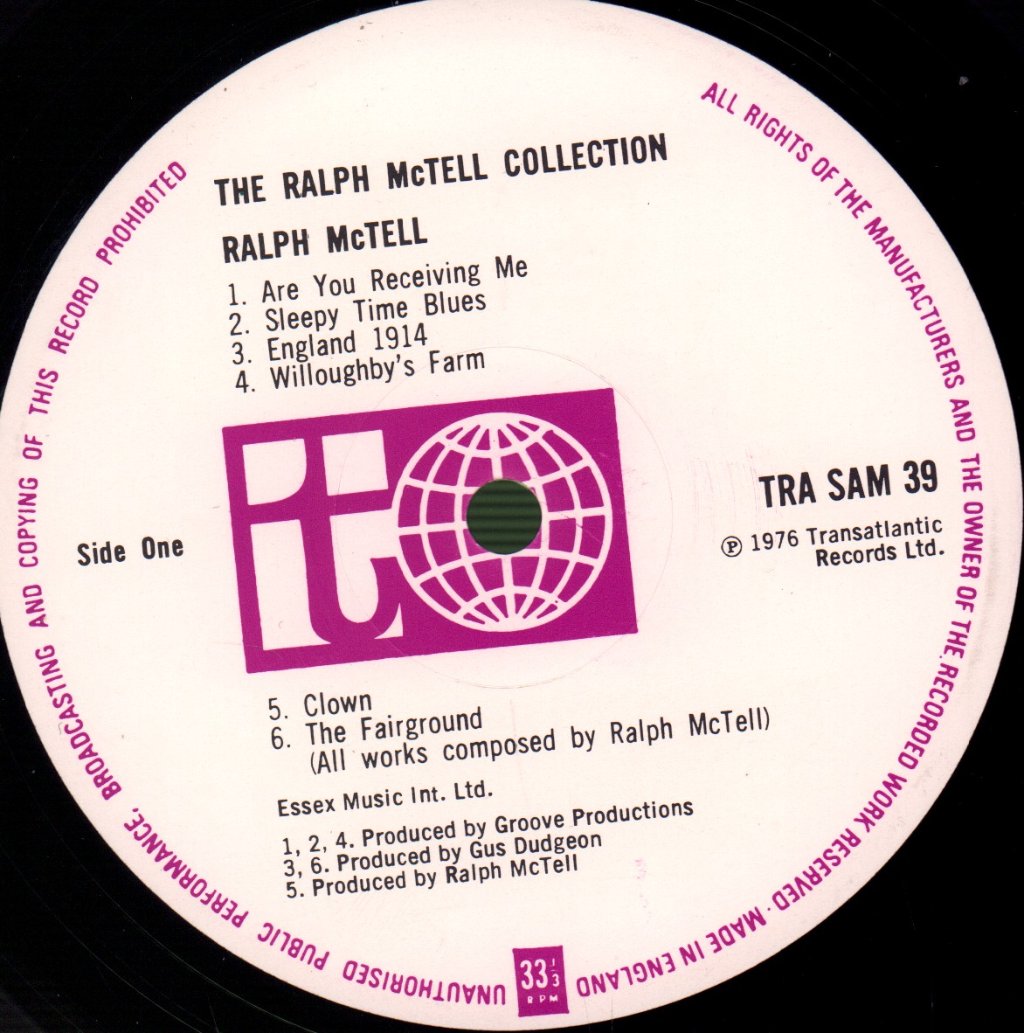 Ralph McTell - Collection - Volume Two - Lp