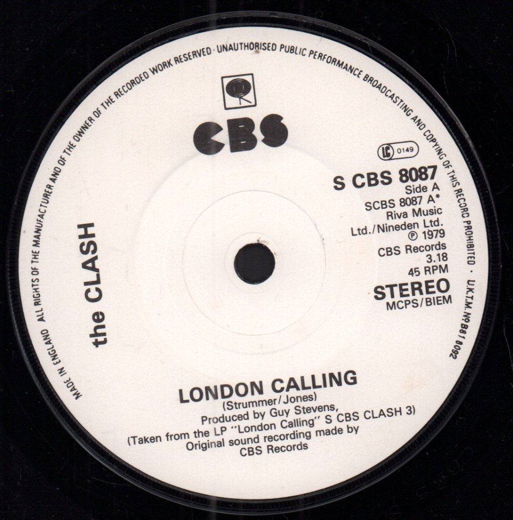 Clash - London Calling - 7 Inch