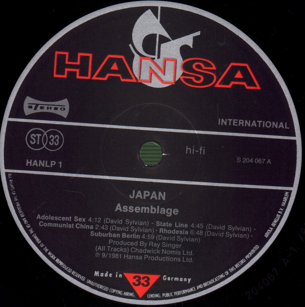 Japan - Assemblage - Lp