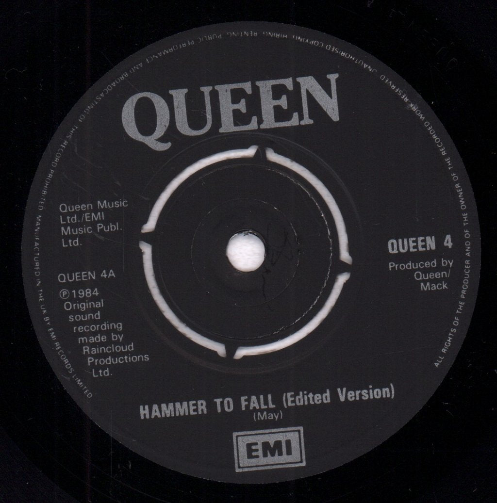 Queen - Hammer To Fall - 7 Inch