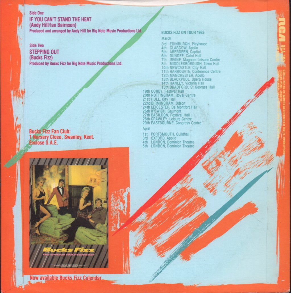 Bucks Fizz - If You Can't Stand The Heat - 7 Inch