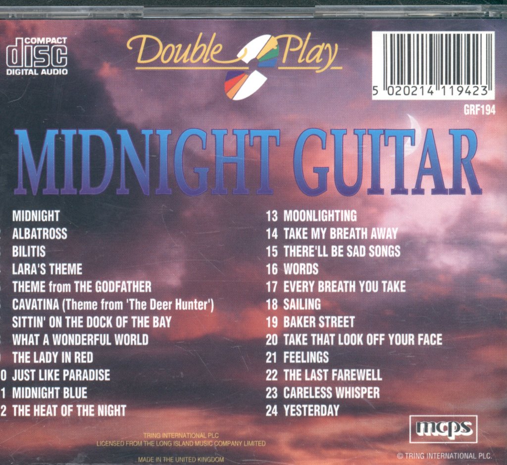 Various Artists - Midnight Guitar - Cd