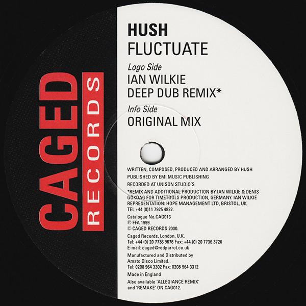 hush (electronic / house) - Fluctuate - 12 Inch