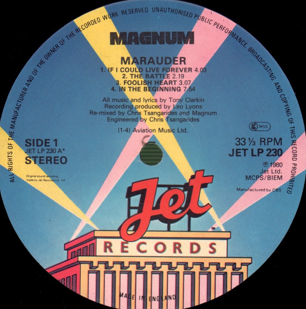 Magnum - Marauder - Lp