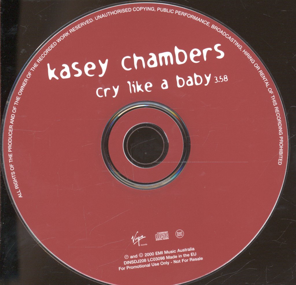 Kasey Chambers - Cry Like A Baby - Cd