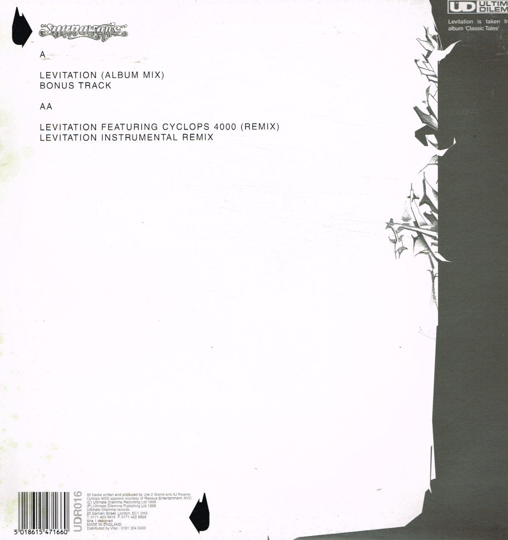 Runaways (Hip Hop) - Levitation - 12 Inch