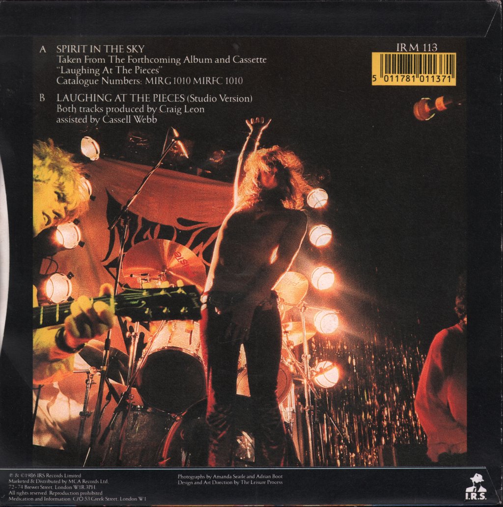 Doctor And The Medics - Spirit In The Sky - 7 Inch